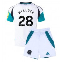 Newcastle United Joe Willock #28 Tredjeställ Barn 2024-25 Korta ärmar (+ Korta byxor)